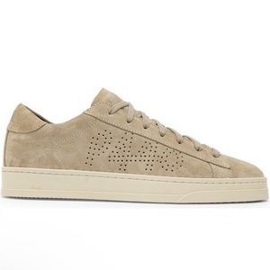 P448 Jack Suede Low Top Sneaker in Capuccino - NWOT